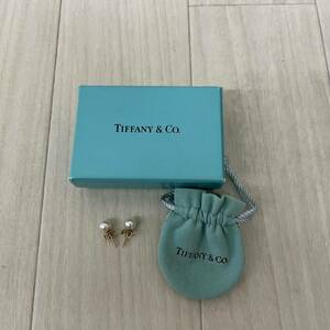 Tiffany&Co. ティファニー ゴールド パール ピアス 750 K18 真珠 