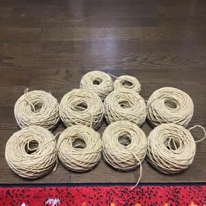 編み糸10玉コットン系