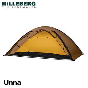 111 y015 未使用品 HILLEBERG Unna Sand ヒルバーグ ウナ 純正フットプリント付き テント