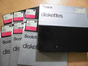 SCOTCH 743-0 8インチフロッピーディスク　6枚