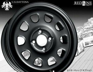 ★ U.S.Daytona ★ 15x5.5J OFF+40 PCD100　軽四カスタム/チューニングサイズ　Hankook 165/45R15 タイヤ付4本セット