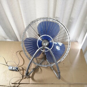 通電確認済 FUJI 扇風機 扇風機 昭和レトロ 40cm fan DA 403B electric fan 富士電機 ジャンク品 卓上 52102w