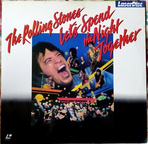 LD Rolling Stones // “LET’S SPEND THE NIGHT TOGETHER 1983年発売 解説、歌詞カード付き