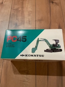 コマツミニパワーショベル KOMATSU　PC45　レトロ