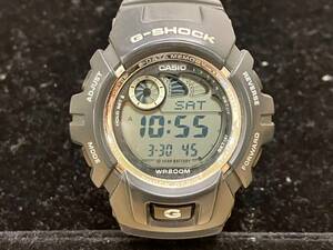 14704 CASIO カシオ G-SHOCK 腕時計 G-2900（2548）ブラック 20気圧防水 バックライト 点灯確認済 ※説明と画像をご確認下さいませ！