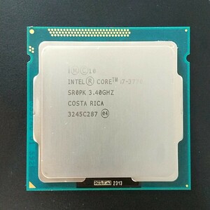 【動作確認済】Intel Core i7-3770 3.40GHz-3.90GHz PCパーツ CPU 第3世代 LGA1155 4C8T