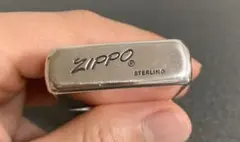 Zippo STERLING 80～90年代 イタリック 右上がり