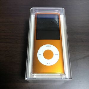 【新品未開封】Apple iPod nano 第4世代 16GB Orange