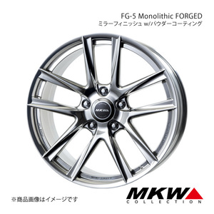 MKW FG-5 ランドクルーザー 200系 2014/8～ ホイール1本【22×10.0J 5-150 +51 ミラーフィニッシュ w/パウダーコーティング】TRISTAR