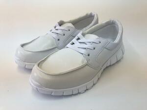 CWA1030 新品　シューズ　靴　介護　看護　Lサイズ　ホワイト