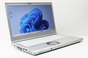 1円スタート ノートパソコン Windows11 Panasonic レッツノート CF-LV7 第8世代 Core i5 SSD256GB メモリ8GB Windows10 14インチ カメラ