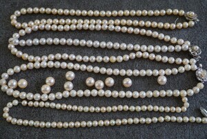 D259 アコヤ真珠 ルース 本真珠 630ct 126g ラウンド 外し石 裸石 パール 大量 セット まとめて おまとめ まとめ売り アクセサリー