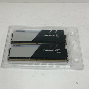 【ジャンク品】 F4-3600C18D-32GTZN TridentZ Neo　32GB (16GB×２)　DDR4　２枚セット　240412SK250059