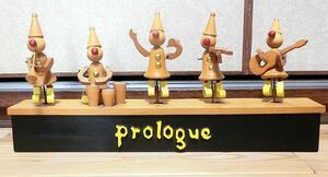 Prologue　サンキョー オルゴール ピエロ 木製 からくり人形