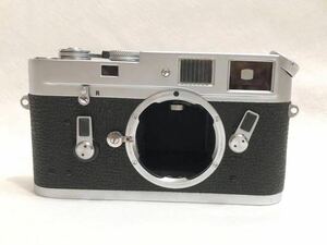 極美品◆ライカ Leica M4 120万番台 (クロームシルバー)レンジファインダーフィルムカメラ オーバーホール済み