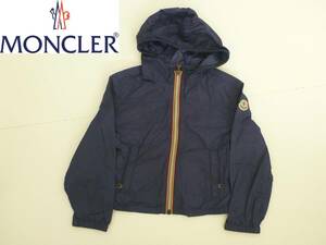 超美品 MONCLER モンクレール　キッズ　紺ネイビー　ウィンドブレーカー　5　112　