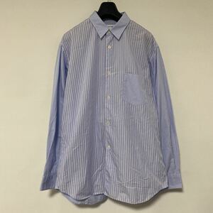 美品COMME des GARCONS SHIRT ストライプ 切替 シャツ M コムデギャルソン forever