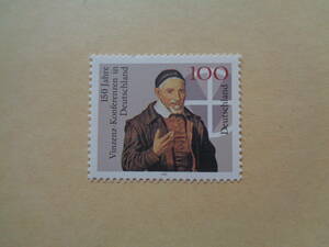 ドイツ切手　1995年　ドイツにおけるヴィンセント会議150 周年　　100