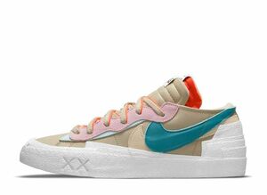 KAWS sacai Nike Blazer Low "Reed" 24cm DM7901-200