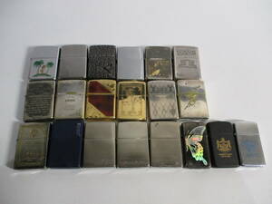 1円〜 年代物 ZIPPO ジッポ ライター まとめ売り オイルライター 20個 