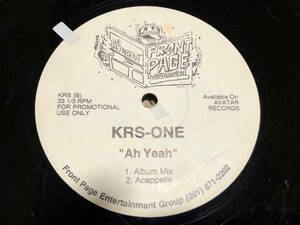 KRS-One - Ah Yeah