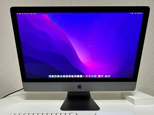 おすすめ　1円スタート　Apple iMac Pro 2017 一体型 デスクトップ パソコン Xeon W-2140B 64GB SSD1TB 27インチ Retina 5K 中古品