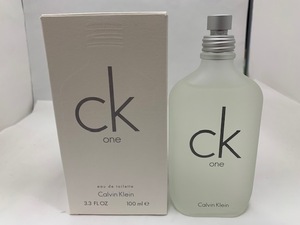 ☆1000円スタート☆ Calvin Klein カルバンクライン CK-ONE シーケーワン オードトワレ 100ml 香水 フレグランス パフューム ◆24678