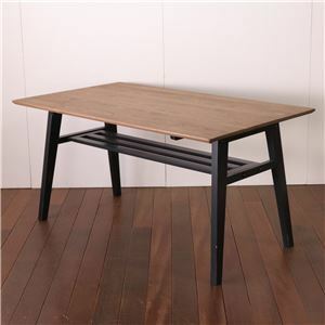 【新品】ダイニングテーブル 食卓テーブル 幅140cm ブラック 木製 組立品 リビング ダイニング キッチン インテリア家具