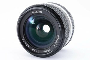 ★カビ★ ニコン Nikon Ai-s NIKKOR 28mm F2.8 #13750MTT
