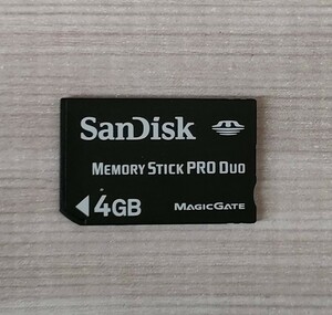 SanDisk メモリースティック PRO Duo4GB