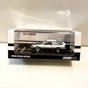 INNO イノモデル 1/64 トヨタ スプリンター トレノ AE86 ホワイト/ブラック　未開封