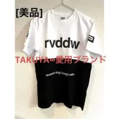 rvddw riversal 半袖Tシャツ ホワイト 半袖 Uネック