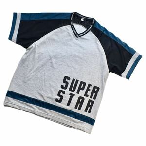 ホッケーシャツ　メッシュシャツ　superstar XXL オーバーMIZUNO