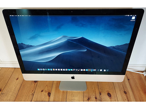 最速モデル／iMac／A1419／27インチ／CTO/BTO／i7　クアッドコア 3.5GHz／Fusion Drive／10.14＆CS6他／すぐに使えます。