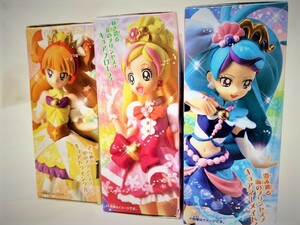 Go! プリンセス プリキュア 3 キューティー フィギュア キュア フローラ マーメイド トゥインクル Princess Pretty Cure Gift プレゼント