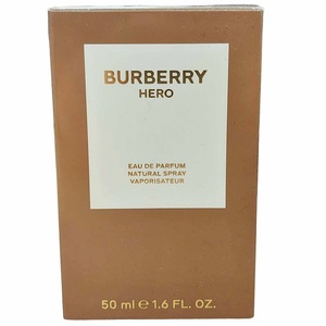 バーバリー BURBERRY HERO EAU DE PARFUM ヒーロー オードパルファム 香水 フレグランス 50ml 残量9割 0328 メンズ