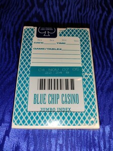 Bee BLUE CHIP CASINO ターコイズ　未開封