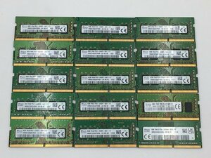 ♪▲【SK hynix】ノートPC用 メモリ 8GB DDR4 大量 部品取り 15点セット まとめ売り 0514 13