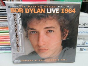 ○1｜新品未使用！★ 2CD ★ BOB DYLAN（ボブ・ディラン）｜（w/OBI）「アット・フィルハーモニック・ホール」