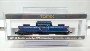 Ｎゲージ TOMIX 2251 JR DD51-1000形ディーゼル機関車(JR北海道色) トミックス