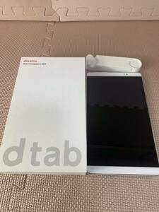 【1円】docomoドコモ dtab d-02H タブレット ゴールド 現状品　ジャンク品