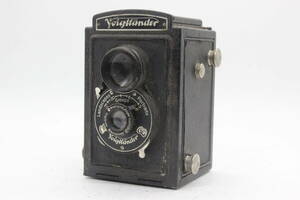 【訳あり品】 フォクトレンダー Voigtlander Braunschweig 7.5cm F7.7 二眼カメラ s7735