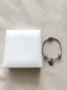 PANDORA　パンドラ　ME YOU Forever　ラインストーン　SILVER　925　シルバーバングル ブレスレッド