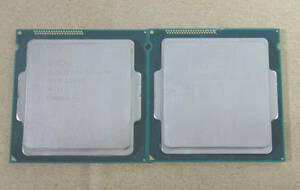 【中古】Intel CPU i7-4770k/3.60GHZ×2個