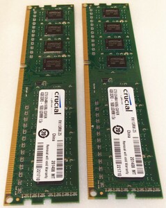 crucial DDR3 1600 4GB2 8GB