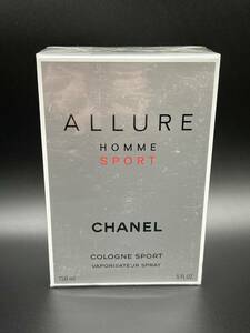 (6966-②)香水　CHANEL/シャネル ALLURE HOMME SPORT アリュール オム スポーツ 150ml EDT オードトワレ 未開封/現状品