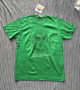 廃盤 希少　マイクミルズ マイク・ミルズ　Tシャツ　Mike Mills Mサイズ 緑 グリーン　ミランダジュライの旦那