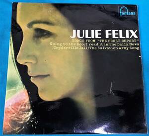 EP●Julie Felix / Songs From The Frost Report UKオリジナル盤TE.17474