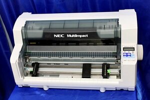 やや抜けあり　▲NEC 水平インサータ方式 ドットプリンタ MultiImpact ▼PR-D700JAN/MultiImpact 700JAN/本体▲ LAN標準 宅配伝票