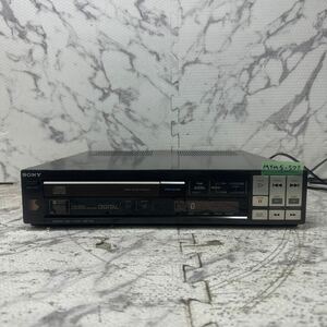 MYM5-573 激安 SONY COMPACT DISC PLAYER CDP-102 CDプレーヤー 通電OK 中古現状品 ※3回再出品で処分